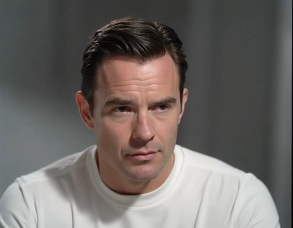 Comparison of traditional studio photography and AI-generated headshots showing quick, high-quality results