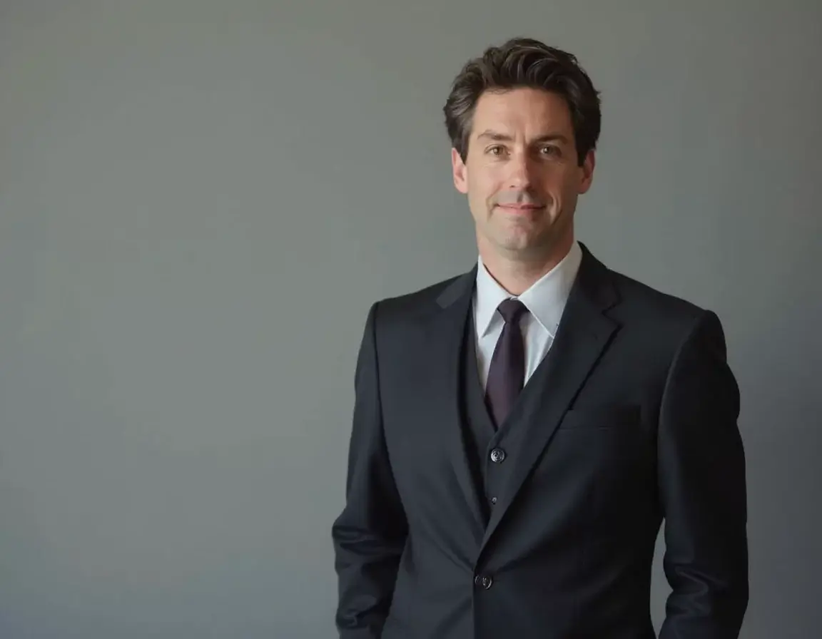 AI-generated headshots applied to LinkedIn profile mockups for corporate branding