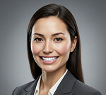 Poor AI headshot example 5