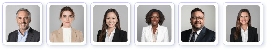 Ophirex team professional headshots