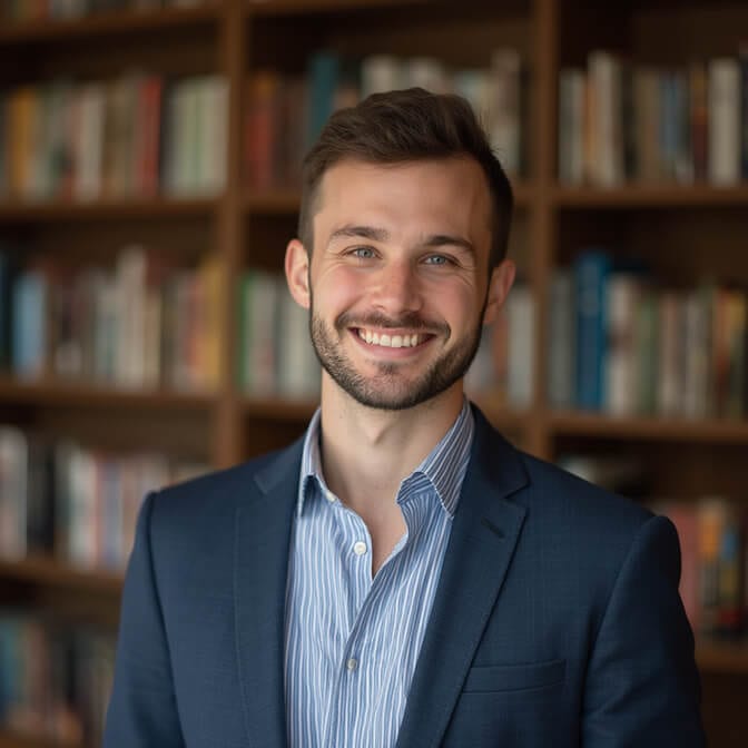 professional headshot with well-fit wardrobe
