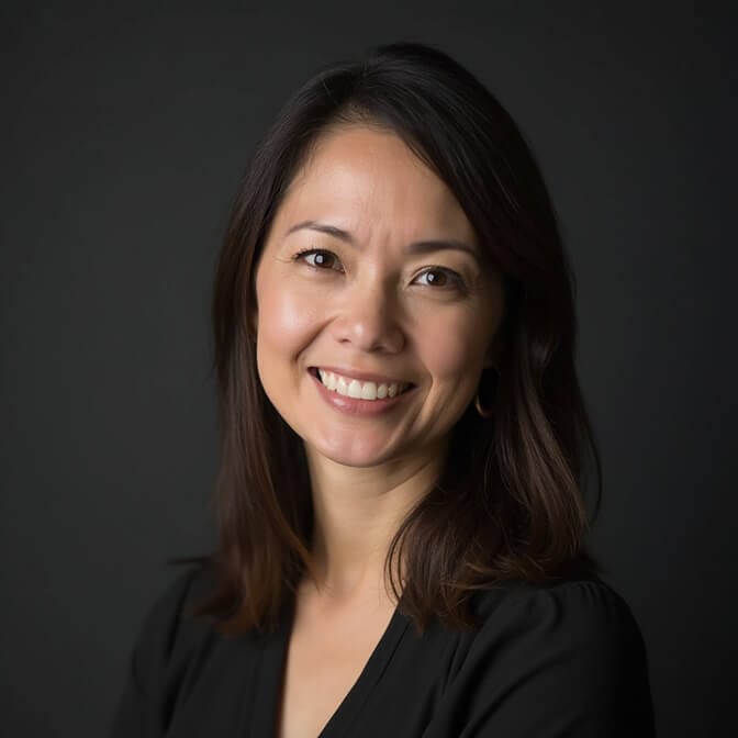 professional headshot with clean, neutral background