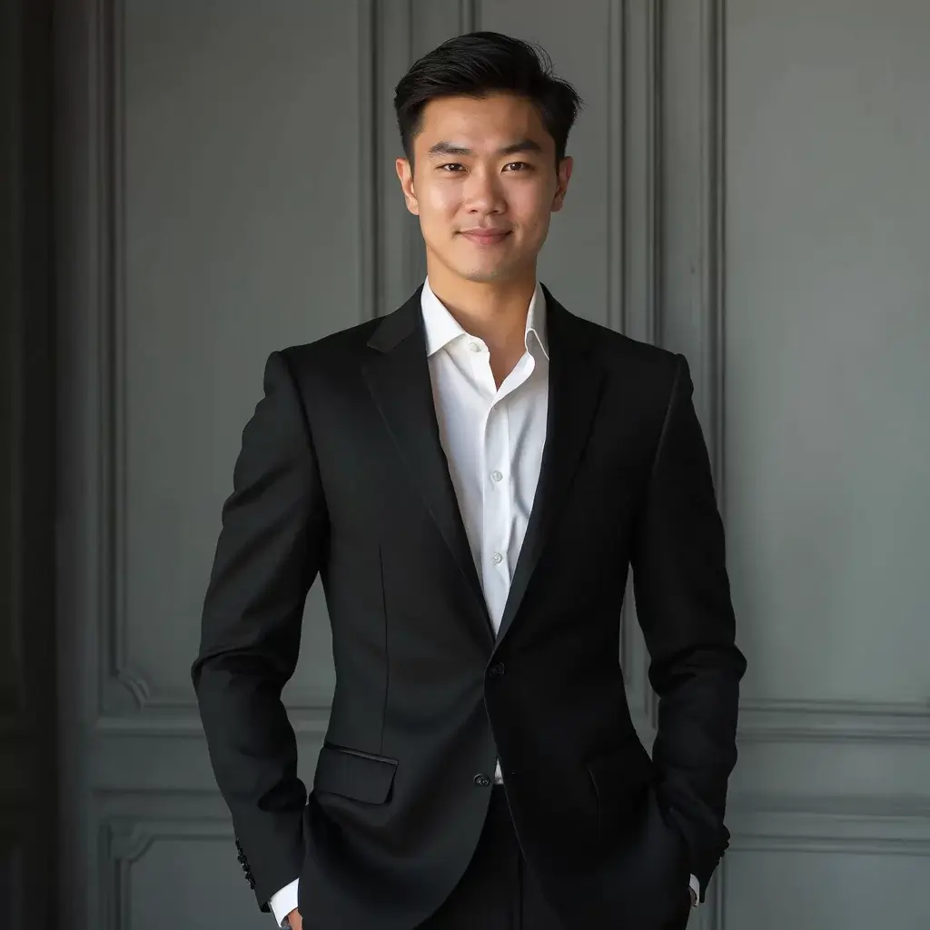 AI generated professional headshot of a man