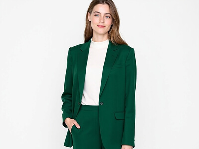 Green Blazer & Pants