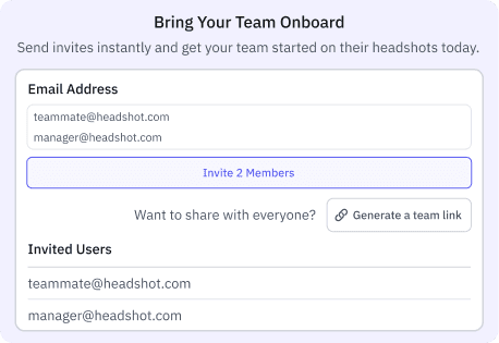 Seamless Team Onboarding