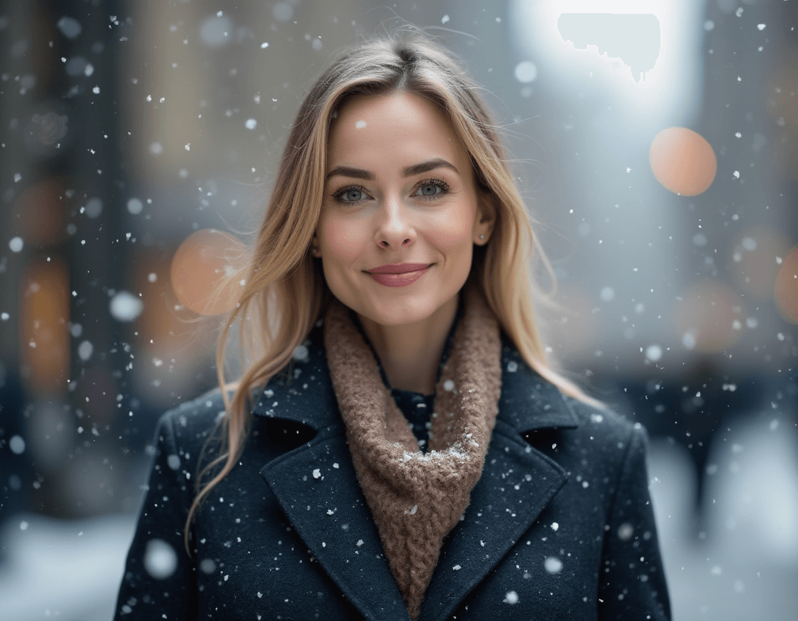 AI-generated Christmas photo with a secure and private image processing feature