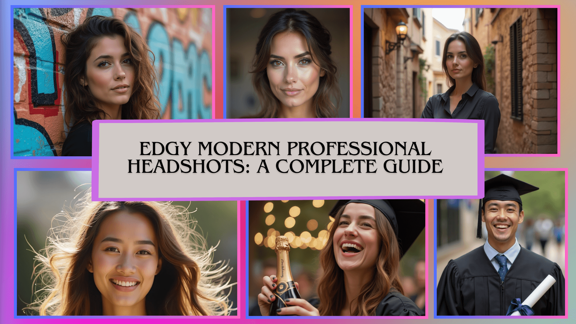 Edgy Modern Professional Headshots - A Complete Guide