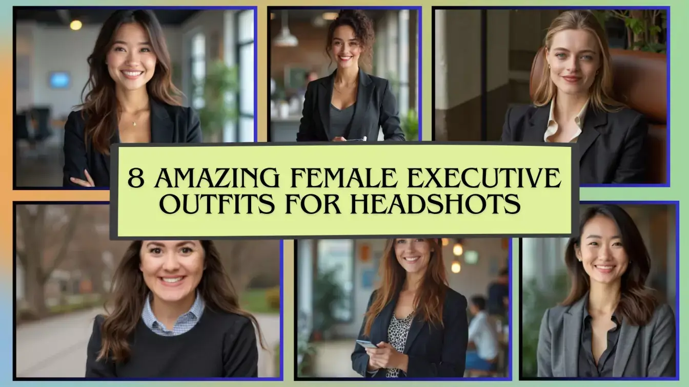 8 Amazing Female Executive Outfits for Headshots