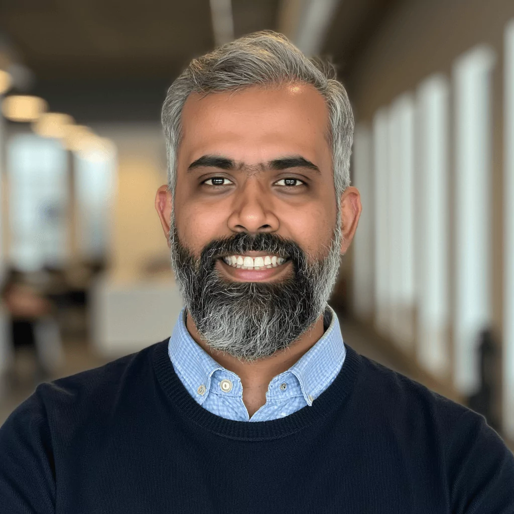 AI generated headshot by HeadshotPhoto for an Indian man in his 30s